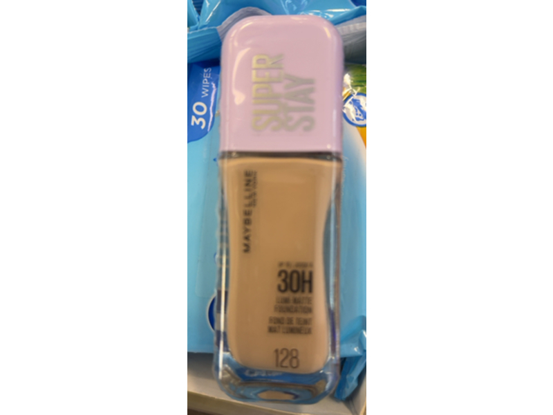 Maybelline Super Stay Lumi-Matte Foundation, 128, 1 oz/30 mL