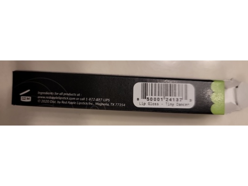 Red Apple Lip Gloss, Tiny Dancer,