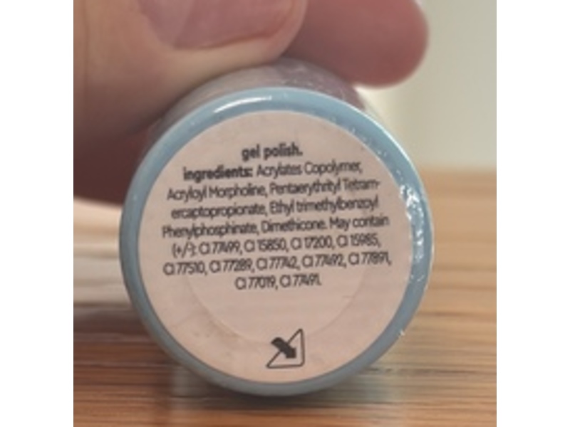 Le Mini Macaron Gel Polish, Blue Vanilla, 10 mL