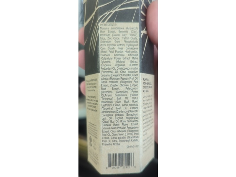 Cult+King Pumpable Hair Powder Dry Shampoo, 1.5 oz/43 g