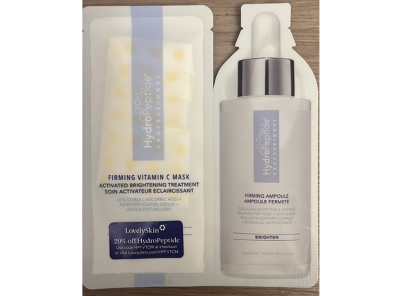 Hydropeptide Firming Vitamin C Mask, 0.84 fl oz/25 mL