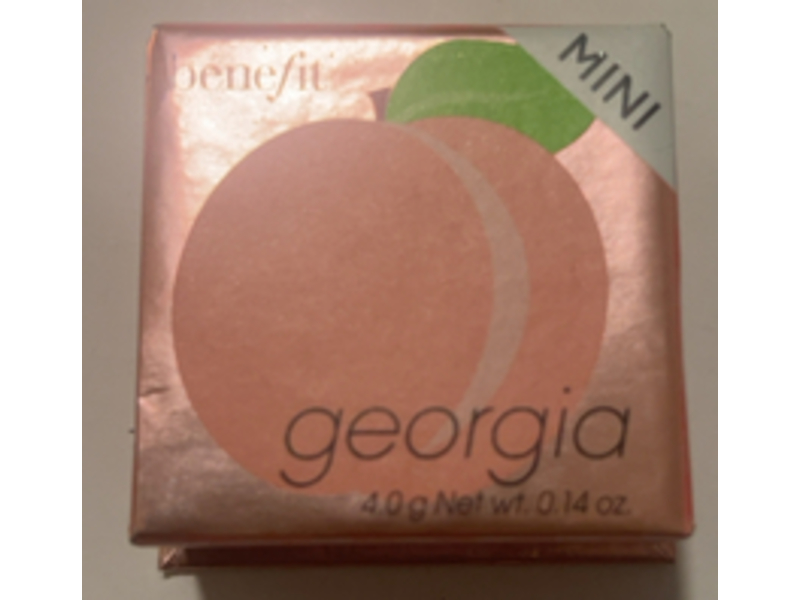 Benefit Georgia Georgia Golden Peach Blush, 0.14 oz/4.0 g