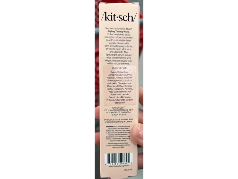 Kitsch Styling Taming Wand, 0.32 fl oz/9.5 mL