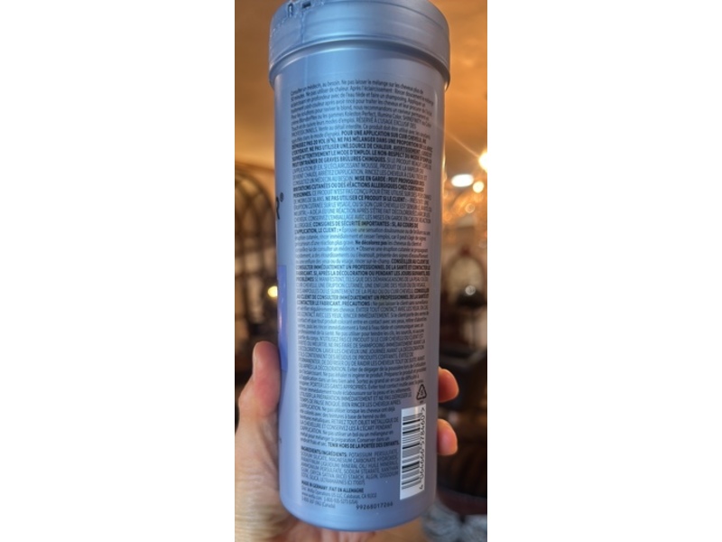 Wella Professionals Blondor Hair Powder Lightener, Multi Blonde 7, 141 oz/400 g