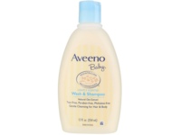 Aveeno Baby Wash & Shampoo, Lightly Scented, 12 fl oz/354 mL - thumbnail 1