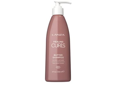 L'anza Healing Curls Butter Shampoo, 8 fl oz/236 mL