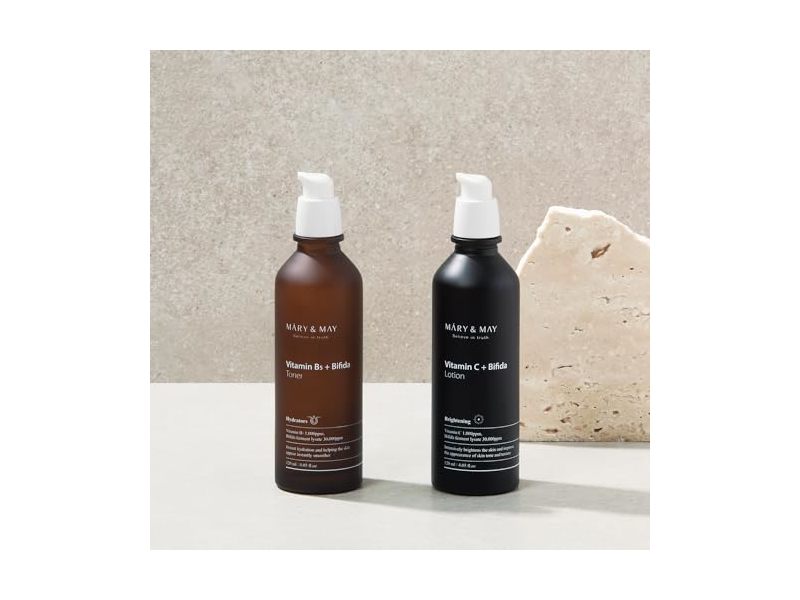 Mary & May Vitamin B5 + Bifida Toner 4.05 Fl Oz/120 ml