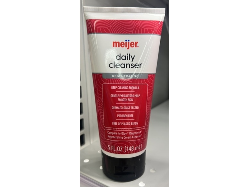 Meijer Daily Cleanser, Regenerating, 5 fl oz/148 mL