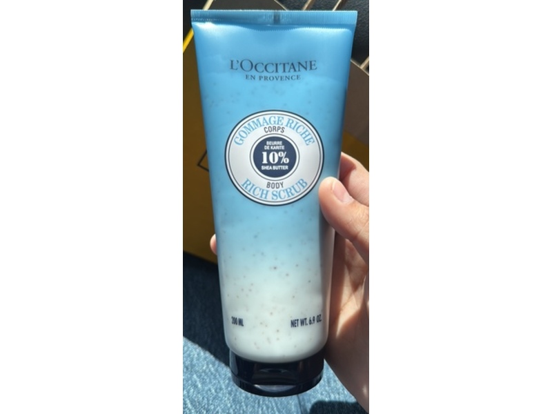 L'occitane en Provence Body Rich Scrub, 6.9 fl oz/200 mL