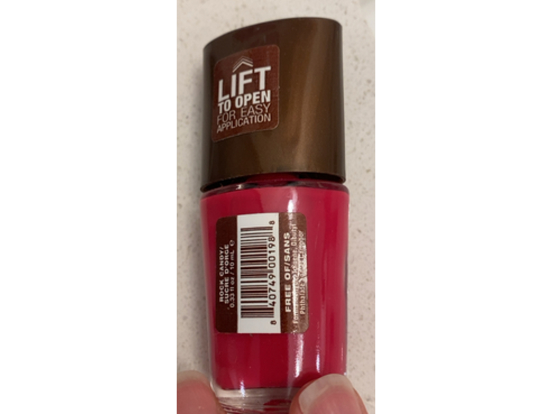 Mineral Fusion Nail Lacquer, Rock Candy, 0.33 fl oz/10 mL