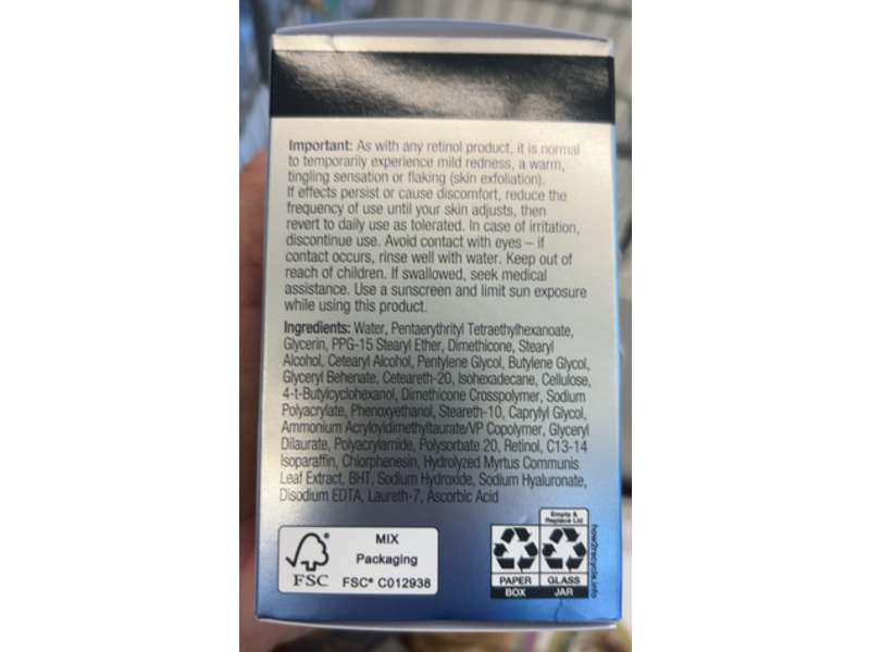 Neutrogena Retinol Pro+ Night Cream, 1.7 oz/48 g