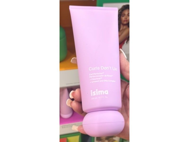 Isima Curls Don't Lie Curl Protector Cream, 6.7 fl oz/200 mL