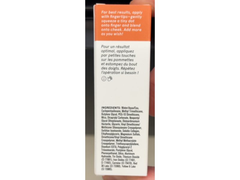 Glossier Cloud Paint Seamless Cheek Color, Beam, 0.33 fl oz/10 mL