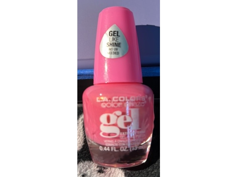 L.A. Colors Color Glaze Gel Polish, CNL503 Sweet Dreams, 0.44 fl oz/13 mL