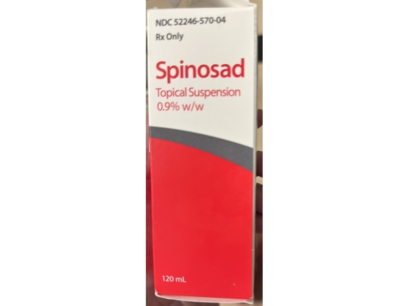 Spinosad Topical Suspension 0.9%, 120 mL, ParaPRO (Rx)