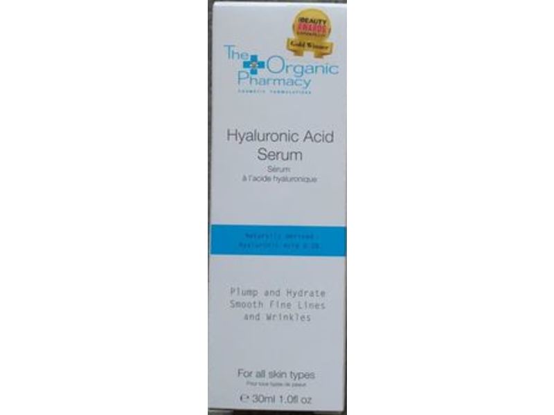 The Organic Pharmacy Hyaluronic Acid Serum, Plump & Hydrate, 1 fl oz/30 ml