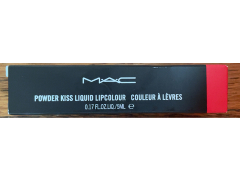 MAC Powder Kiss Liquid Lipcolour, Billion $ Smile, 0.17 fl oz/5 mL