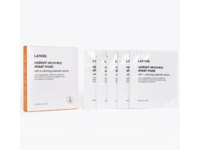 Lather Radiant Recovery Sheet Mask, 0.68 fl oz/20 mL, 5 Count - thumbnail 1