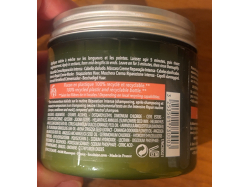 L'Occitane en Provence Intense Repair Mask, 6.9 oz, 200 mL