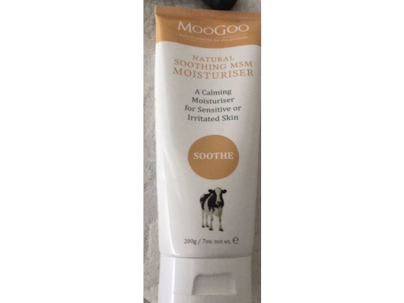 MooGoo Natural Soothing Msm Moisturiser, Soothe, 7 oz/200 g