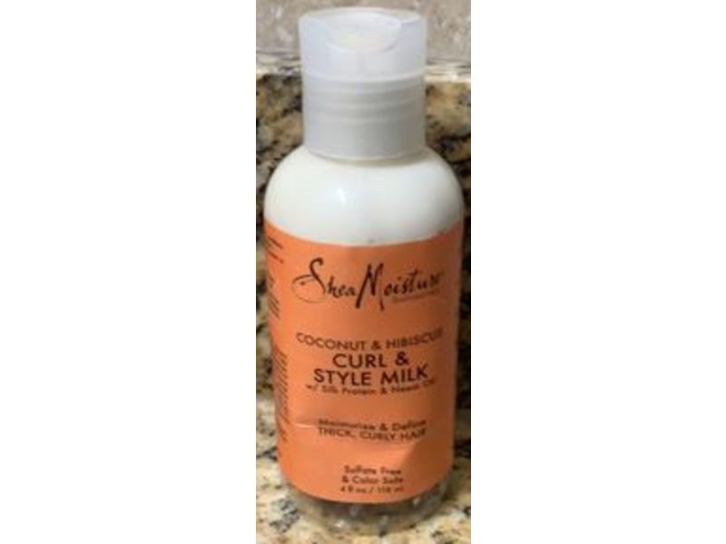 Sheamoisture Curl & Style Milk, Coconut & Hibiscus, 4 fl oz/118 mL
