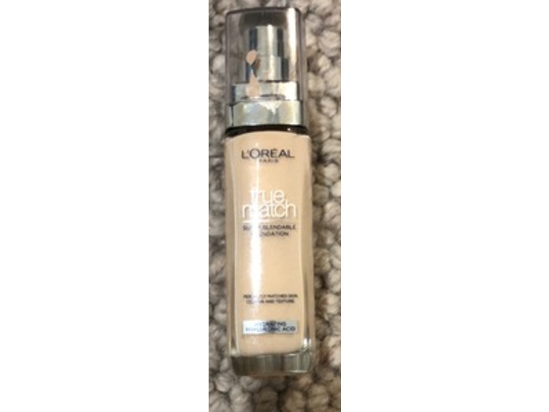 L'Oreal Paris True Match Super Blendable Foundation, 0.5 N, 30 mL