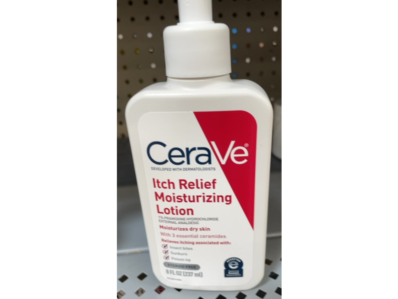 CeraVe Itch Relief Moisturizing Lotion, 8 fl oz / 237 mL