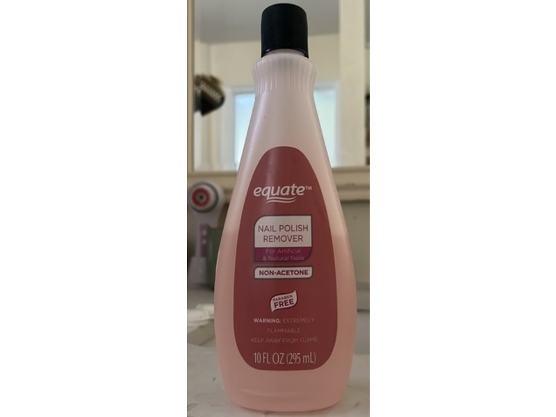 Equate Nail Polish Remover, Non Acetone, 10 fl oz/295 mL
