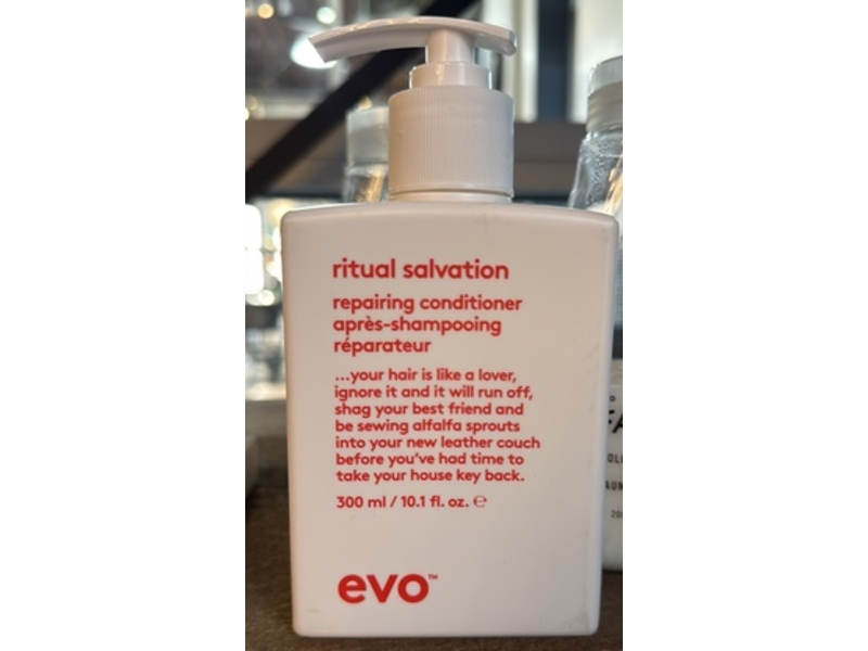 Evo Ritual Salvation Repairing Conditioner, 10.1 fl oz/300 mL