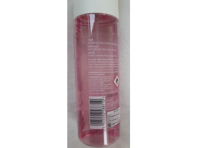 Boots Hair & Body Mist, Pink Dragon Fruit, 200 mL