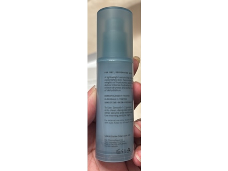 Versed Water Rush Intensive Hydrating Serum, 1 fl oz/30 mL