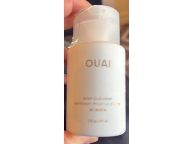 OUAI Body Cleanser, St. Barts, 3 fl oz/89 mL