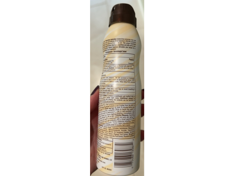 Hawaiian Tropic Weightless Hydration Clear Spray, SPF 30, 6 oz/170 g