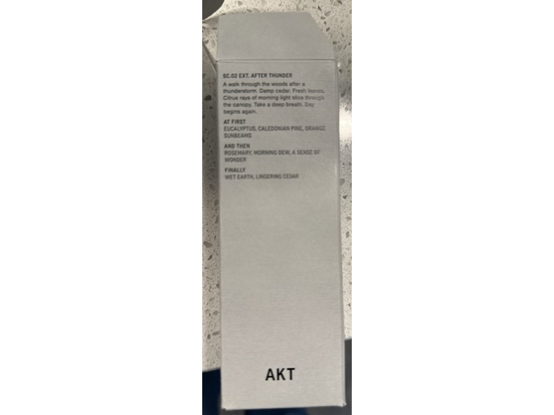 AKT The Everyday Encore Body Oil, After Thunder, Cedar, Eucalyptus, Bitter Orange, 3.4 fl oz/100 mL