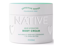 Native Sensitive Series Body Cream, Fragrance Free, 12 fl oz/354 mL - thumbnail 1