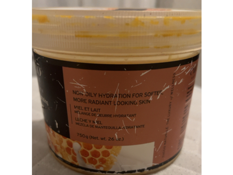 Cuccio Naturale Luxury Spa Butter, Milk And Honey, 26 fl oz/750 g