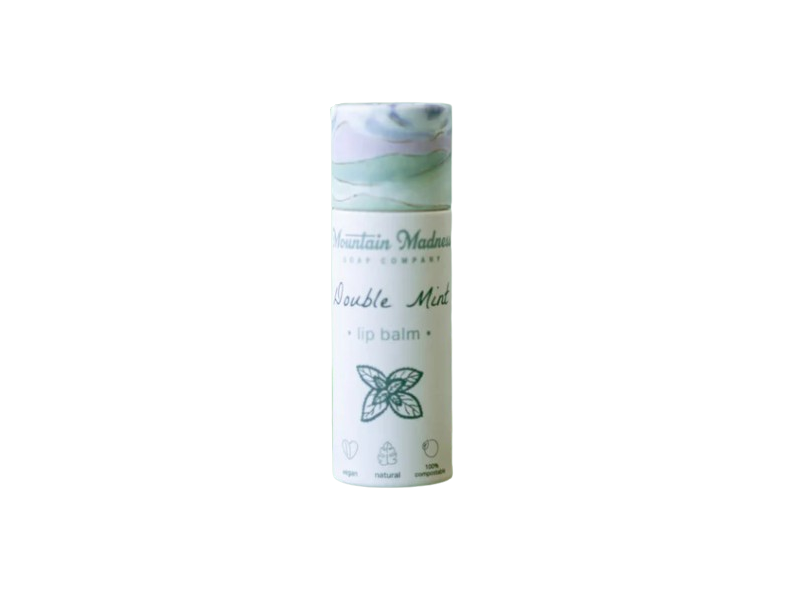 Mountain Madness Lip Balm, Double Mint, 0.15 oz