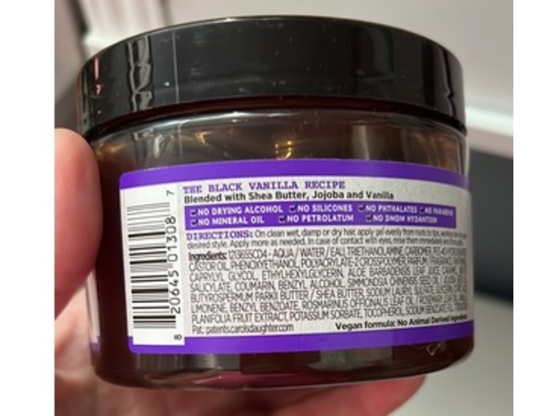 Carol's Daughter Moisture & Hold Jelly, Black Vanilla, 12 oz/355 mL