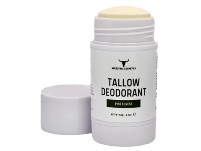Ancestral Cosmetics Tallow Deodorant, Pine Forest, 1.7 oz/50 g