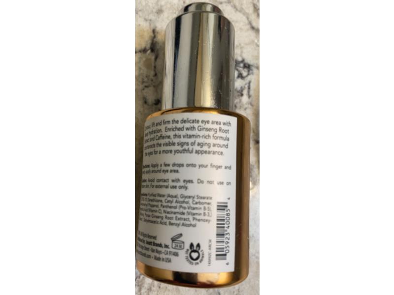 Pearlessence Lift & Contour Eye Serum, Caffeine + Ginseng, 1 fl oz/30 mL