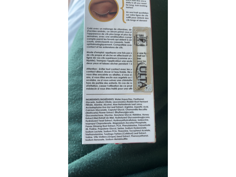 Grande Cosmetics Lash-Md Lash Enhancing Serum, 0.07 fl oz/2 mL