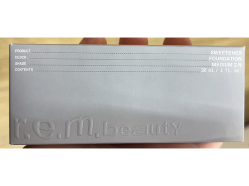 R.e.m Beauty Sweetener Foundation, Medium 2 N, 1 fl oz/30 mL