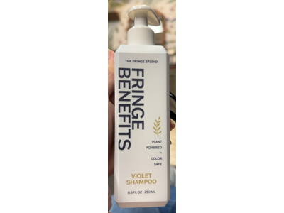 The Fringe Studio Fringe Benefits Violet Shampoo, 8.5 fl oz/250 mL