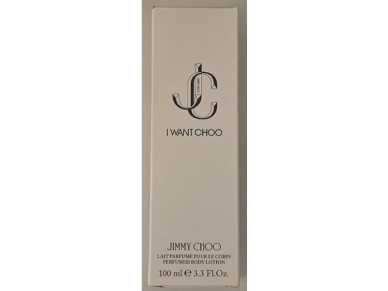 Jimmy Choo Perfumed Body Lotion, I Want Choo, 3.3 fl oz/100 mL