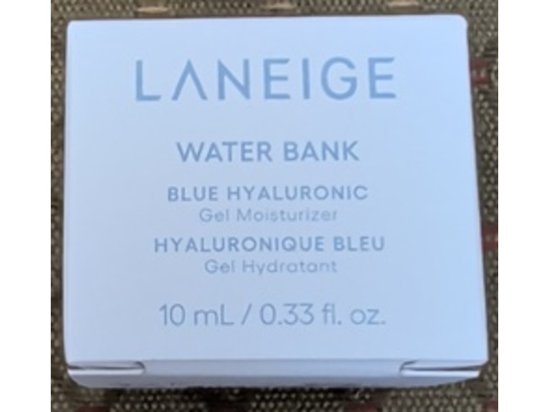Laneige Water Bank Blue Hyaluronic Gel Moisturizer, 0.33 fl oz/10 mL