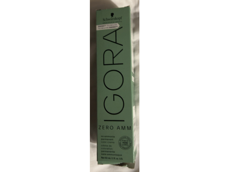Schwarzkopf Igora Zero AMM Permanent Color Creme, 5 - 88 Light Brown Red Extra, 2 fl oz/60 mL