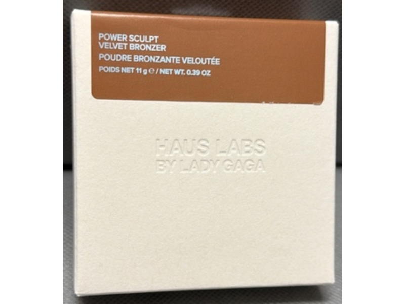 Haus Labs By Lady Gaga Power Sculpt Velvet Bronzer, Soleil Sand Fair , 0.39 oz/11 g