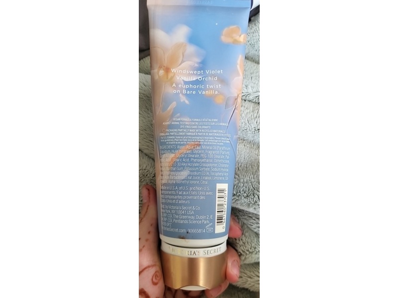 Victoria's Secret Fragrance Lotion, Bare Vanilla Bliss, 8 fl oz/236 mL