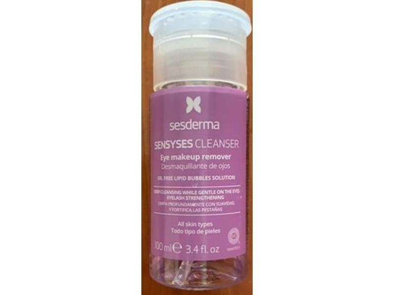 Sesderma Sensyses Cleanser Eye Makeup Remover, 3.4 fl oz/100 mL
