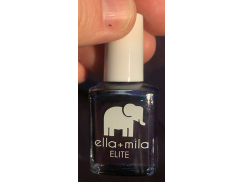 ella+mila Professional Nail Polish, Little Plum Dress, 0.45 fl oz/13.3 mL